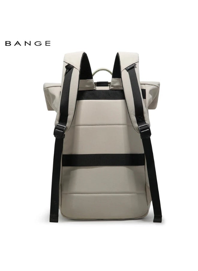 BANGE 3115 Grey Hot Sell New Arrival Wholesale Soft Lightweight Waterproof Men Casual Laptop Backpack - Image 5